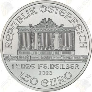 2023 Austria 1 oz .9999 fine silver Philharmonic