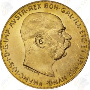 Austria / Hungary 100 Corona -- .9802 oz pure gold