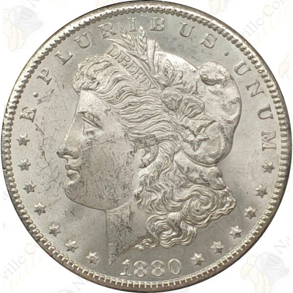 1880-CC GSA Morgan Silver Dollar w/box and COA