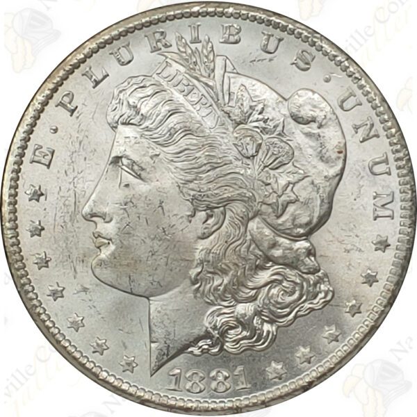 1881-CC GSA Morgan Silver Dollar w/box and COA