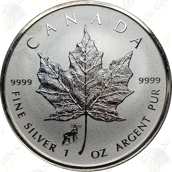 2015 Canada 1 oz. Silver Maple Leaf (Sheep Privy)