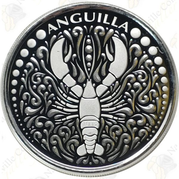 2018 Anguilla 1 oz .999 fine silver Lobster (Scottsdale Mint)