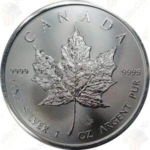 2023 Canada 1 oz .9999 fine silver Maple Leaf