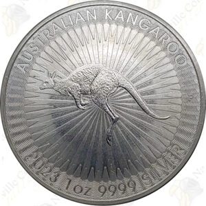 2023-P AUSTRALIA 1 OZ .9999 FINE SILVER KANGAROO