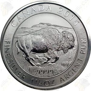 Canadian 1.25 oz Bison Series