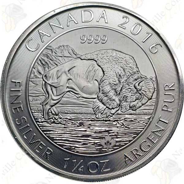2016 Canada $8 1.25 oz .9999 fine Bison