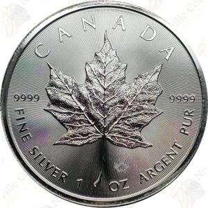 2019 Canada 1 oz .9999 fine silver Maple Leaf