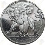 2019 Niue 1 oz .9999 fine silver Roaring Lion of Judah