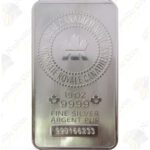 Royal Canadian Mint 10 oz .999 fine silver bar