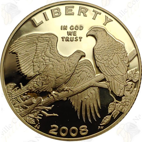 2008 Bald Eagle $5 Gold Proof Commemorative