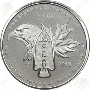 2019 Canada $2 1/2 oz First Special Service Force