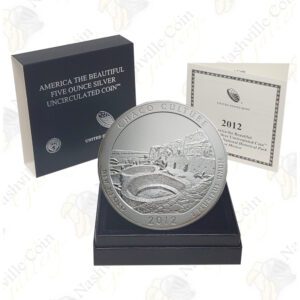 2012-P CHACO CULTURE 5 OZ ATB SILVER COIN - SPECIMEN