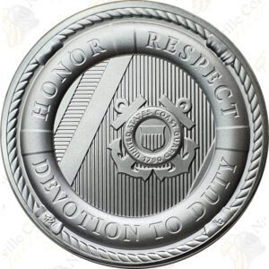 Coast Guard 2.5 ounce Silver Medal