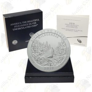 2019-P FRANK CHURCH 5 OZ ATB SILVER COIN - SPECIMEN