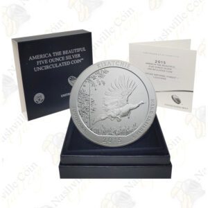 2015-P KISATCHIE 5 OZ ATB SILVER COIN - SPECIMEN