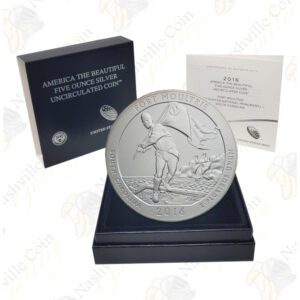 2016-P FORT MOULTRIE 5 OZ ATB SILVER COIN - SPECIMEN