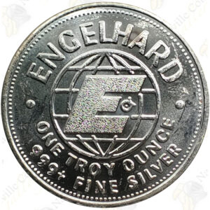 1982 Engelhard 1 oz .999 fine silver Prospector