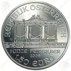 2008 Austria 1 oz silver Philharmonic