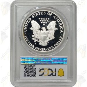 1986-S Proof American Silver Eagle - PCGS PR69 Deep Cameo