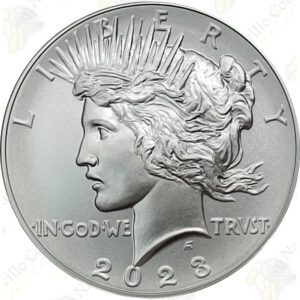 2023 Peace Dollar with Box and COA