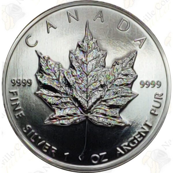 1994 Canada 1 oz .9999 fine silver Maple Leaf