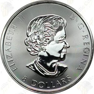 2016 Canada $8 1.5 oz fine silver SuperLeaf