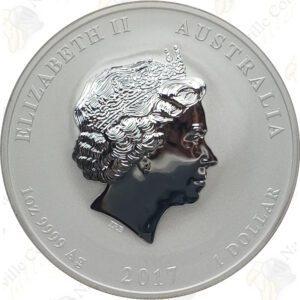 2017 Australia 1-oz Lunar Series 2 Year of the Rooster