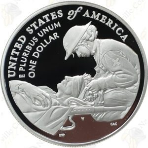 2022 Purple Heart Proof Silver Dollar