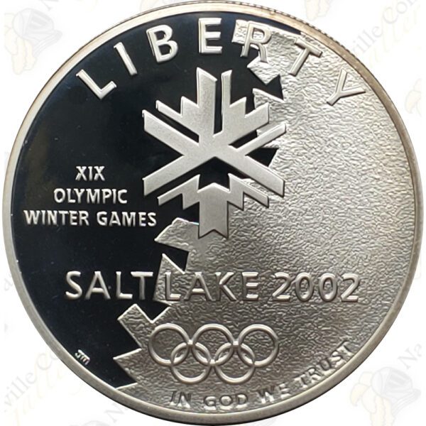 2002 Salt Lake City Olympic Winter Games 2-coin Proof Set