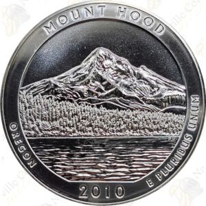 2010 Mount Hood 5-oz America The Beautiful (Bullion)