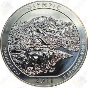 2011 Olympic National Park 5-oz America The Beautiful (Bullion)