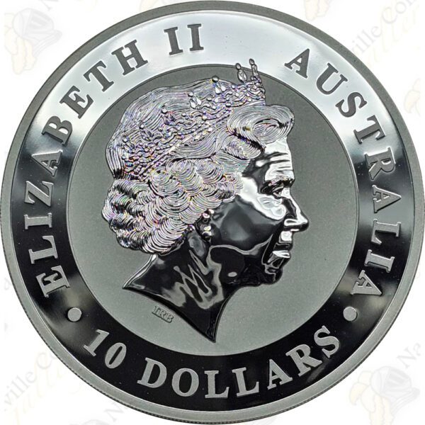 2014 Australia 10 oz .999 fine silver Kookaburra