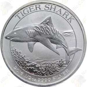 Australia Silver 1/2 oz Shark Series