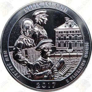 2017 Ellis Island 5-oz America The Beautiful (Bullion)