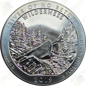 2019 Frank Church-River of No Return Wilderness 5-oz America The Beautiful (Bullion)