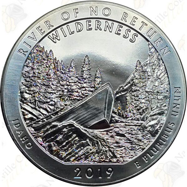 2019 Frank Church-River of No Return Wilderness 5-oz America The Beautiful (Bullion)