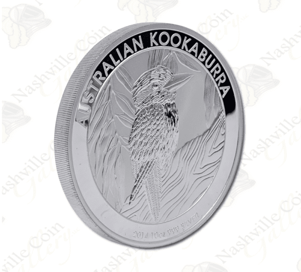 2014 Australia 10 oz .999 fine silver Kookaburra