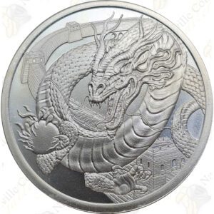 Golden State Mint "World of Dragons" - The Chinese - 1 oz .999 fine silver