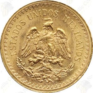 Mexico 2.5 pesos -- .0603 oz gold