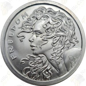 2013 Silver Shield (by Golden State Mint) 1 oz .999 fine silver "Freedom"