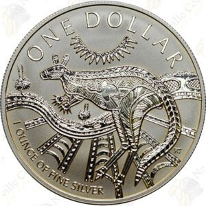 2003 Australia 1 oz .999 fine silver Kangaroo