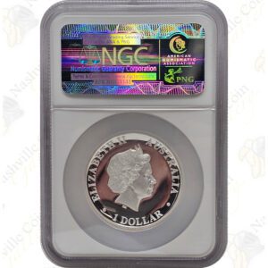 2011 Australia 1 oz High Relief Proof .9999 fine silver Kangaroo -- NGC PF69 Ultra Cameo