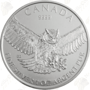 Canadian "Birds of Prey" Series Coins