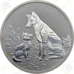 2022 Australia 2 oz .9999 fine silver Dingo