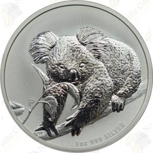 2010 Australia 1-oz .999 fine silver Koala