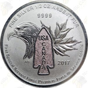 Canadian "First Special Service Force" Coins