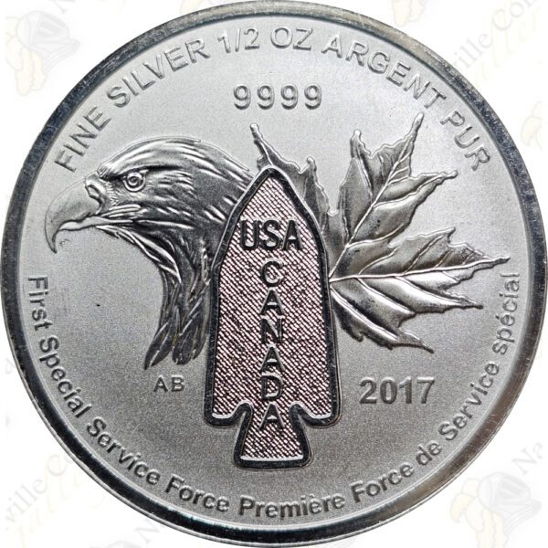 2017 Canada $2 1/2 oz First Special Service Force