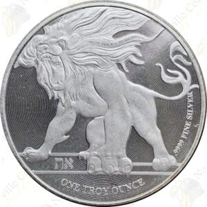 2018 Niue 1 oz .9999 fine silver Roaring Lion of Judah
