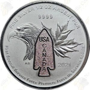 2021 Canada $2 1/2 oz First Special Service Force