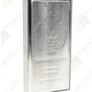 Scottsdale Mint 100 oz .999 fine silver "Stacker" bar